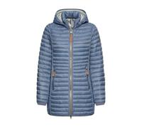 Camel Active Damen Steppjacke mit Reißverschlusstaschen, Rauchblau Größe 44