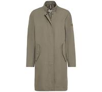 camel active Damen Wasserabweisender Mantel mit Stehkragen Khaki, womenswear-38