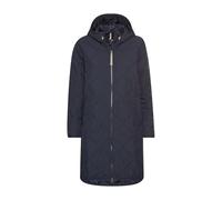 camel active Damen Wasserabweisender Parka mit einem Zwei-Wege Reißverschluss Dunkelblau, womenswear-40