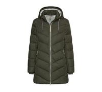 camel active Damen Wattierte Jacke mit Abnehmbarer Kapuze Waldgrün, womenswear-36