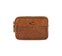 camel active Damen WAVE Schlüsseletui mit authentischer Flechtstruktur