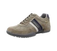 Sneaker CAMEL ACTIVE, Herren, Gr. 46, grau, multi, Leder, Schuhe Sneaker, Trekkingschuh, Freizeitschuh, Schnürschuh mit Profilsohle (51987003-46) grau, multi