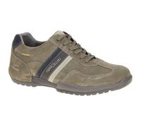 Sneaker CAMEL ACTIVE, Herren, Gr. 43, grau, multi, Leder, Schuhe Sneaker, Trekkingschuh, Freizeitschuh, Schnürschuh mit Profilsohle (51987003-43) grau, multi