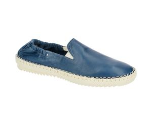 camel active ETHNIC 880.70.01 blau - bequeme Slipper für Damen - Größe 35.5