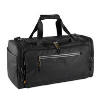 Weekender CAMEL ACTIVE "Explore", Herren, Gr. B/H/T: 56cm x 29cm x 28cm, schwarz, Nylon, bedruckt, beschichtet, clean, unifarben mit Farbeinsätzen, Taschen Weekender, wasserabweisendes recyceltes Nylo
