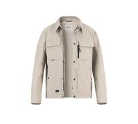 camel active Fieldjacket Herren Umlegekragen Baumwolle beige, 50 (M)