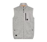camel active - Fleece-Weste mit wärmenden Futter dust grey - Gr. - 3XL