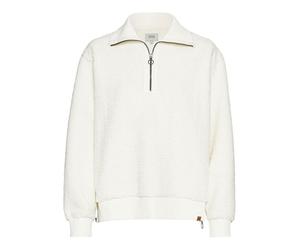 Camel Active Fleecepullover in Creme - Größe L | Damenpullover