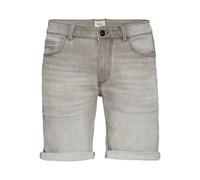 camel active Herren fleXXXactive® Jeansshorts im Regular Fit Grau, menswear-42IN