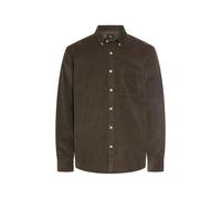 fleXXXactive® Langarm Shirt mit Button-Down-Kragen und Brusttasche Violett M