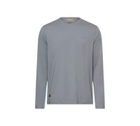 camel active - fleXXXactive® Langarmshirt mit Rundhalsausschnitt stormy blue - Gr. - 3XL