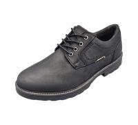camel active Herren Sneaker, Männer Schnürschuhe,Wechselfußbett,wasserabweisend,schnürer,Halbschuhe,Freizeitschuhe,schwarz,47 EU