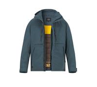 camel active Funktionsjacke Herren Stehkragen Mikrofaser blau, 48 (S)