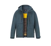 camel active Funktionsjacke Herren Stehkragen Mikrofaser blau, 50 (M)