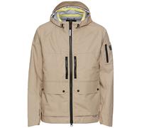 camel active Herren Funktionsjacke aus Baumwolle mit Kapuze Beige menswear-56
