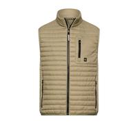 camel active Herren Weste mit Stehkragen | Outdoor Weste mit wasserabweisender Funktion und Taschen im Regular Fit für Freizeit und Alltag