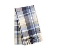 camel active - Gewebter Schal mit Karomuster indigo check - Gr. - OS