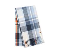 camel active - Gewebter Schal mit Karomuster light pumpkin check - Gr. - OS