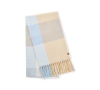 camel active - Gewebter Schal mit Karomuster soft blue check - Gr. - OS