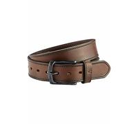 CAMEL ACTIVE Ledergürtel 4 cm breit Metallschließe cognac M