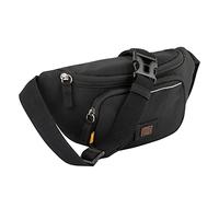 Bauchtasche CAMEL ACTIVE "City", Damen, Gr. B/H/T: 31cm x 13,5cm x 9,5cm, schwarz, Nylon, kontrastfarbene Details, Taschen, passender urbaner Begleiter mit kleinen reflektierenden Details (13028248-0)