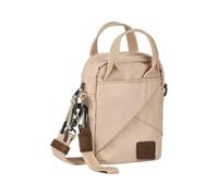 Handytasche CAMEL ACTIVE "Aurum", Damen, Gr. B/H/T: 13cm x 17cm x 6cm, beige, Polyester, beschichtet, clean, unifarben mit Farbeinsätzen, Taschen Handytasche, aus recyceltem Polyester in Nylonstruktur