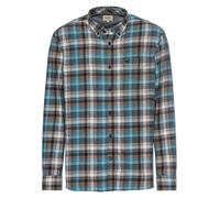 camel active - Langarmhemd mit Karomuster steel blue - Gr. - 3XL