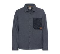 camel active Herren Overshirt aus Reiner Baumwolle Nachtblau Menswear-XXL