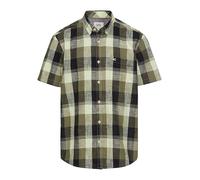 Camel Active Hemd - Regular fit - in Khaki - Größe L | Herren Plussize