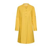 camel active - Hemdblusenkleid mit Stehkragen yellow - Gr. - L