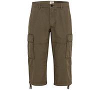 camel active Herren 3/4 Cargo Shorts Regular Fit Oliv, menswear-40IN