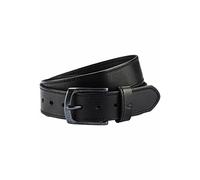Camel Active Herren Ledergürtel 4 cm breit Metallschließe Schwarz Größe S