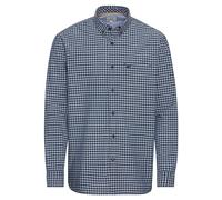Karohemd CAMEL ACTIVE Gr. XL, N-Gr, blau (night blue) Herren Hemden Langarm mit Button-Down-Kragen (56507029-XL)