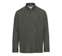 camel active Herren 409114-4S14 Hemd mit Button-Down-Kragen, Schwarz, L