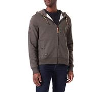 camel active Herren 409401/8W11 Strickjacke, Dunkelbraun, M