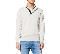 Camel Active Herren 4095406K49 Pullover, Stone Grey, L