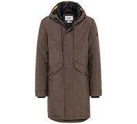 camel active Herren 410324/8E75 Coat, Dark Brown, 60