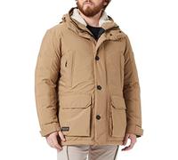 camel active Herren 420954/8E75 Jacket, Wood, 52