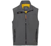 camel active Herren 460640/1O15 Vest, Shadow Grey, 50