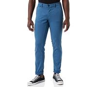 camel active Herren 477875/7F15 Klassische Hose, Aqua Blue, 31W / 32L