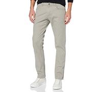 Camel Active Herren 5-pocket Houston Straight Jeans, Grau (Stone 10), 31W / 34L