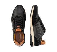 camel active Herren Alley Schnürboot aus Leder Schwarz-Cognac menswear-46