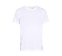 camel active Herren Basic Kurzarm T-Shirt mit Rundhalsausschnitt Weiß, Menswear-XXL