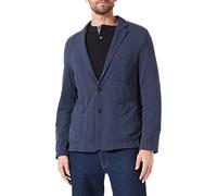 camel active Herren Baumwoll-Sakko mit 4-Wege Stretch Abendanzug-Set, Blau, 30