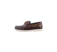 camel active Herren Bootsschuh aus gewachstem Leder Braun, menswear-44
