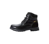 camel active Stiefelette Leder Schwarz Kombi Warmfutter - 47