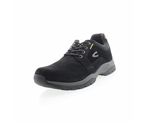 camel active Herren Bud Low Lace Shoe Halbschuh, Black, 41 EU