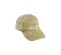 camel active - Cap aus reiner Baumwolle deep olive - Gr. - OS