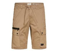 camel active Herren Cargo-Shorts mit Kordelzug und Stretch Braun, menswear-42IN