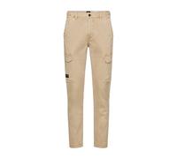 camel active Herren Cargohose aus komfortablem Baumwoll-Mix Beige, menswear-48/34